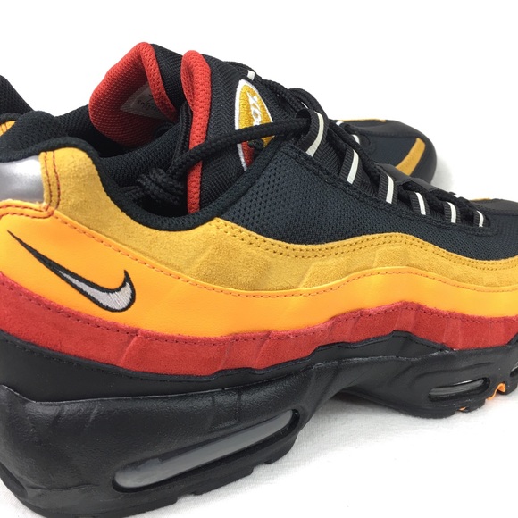 Nike Air Max 95 Raygun Shoes Sneakers Black Kumquat Men's Size 9 new no box - Picture 3 of 8